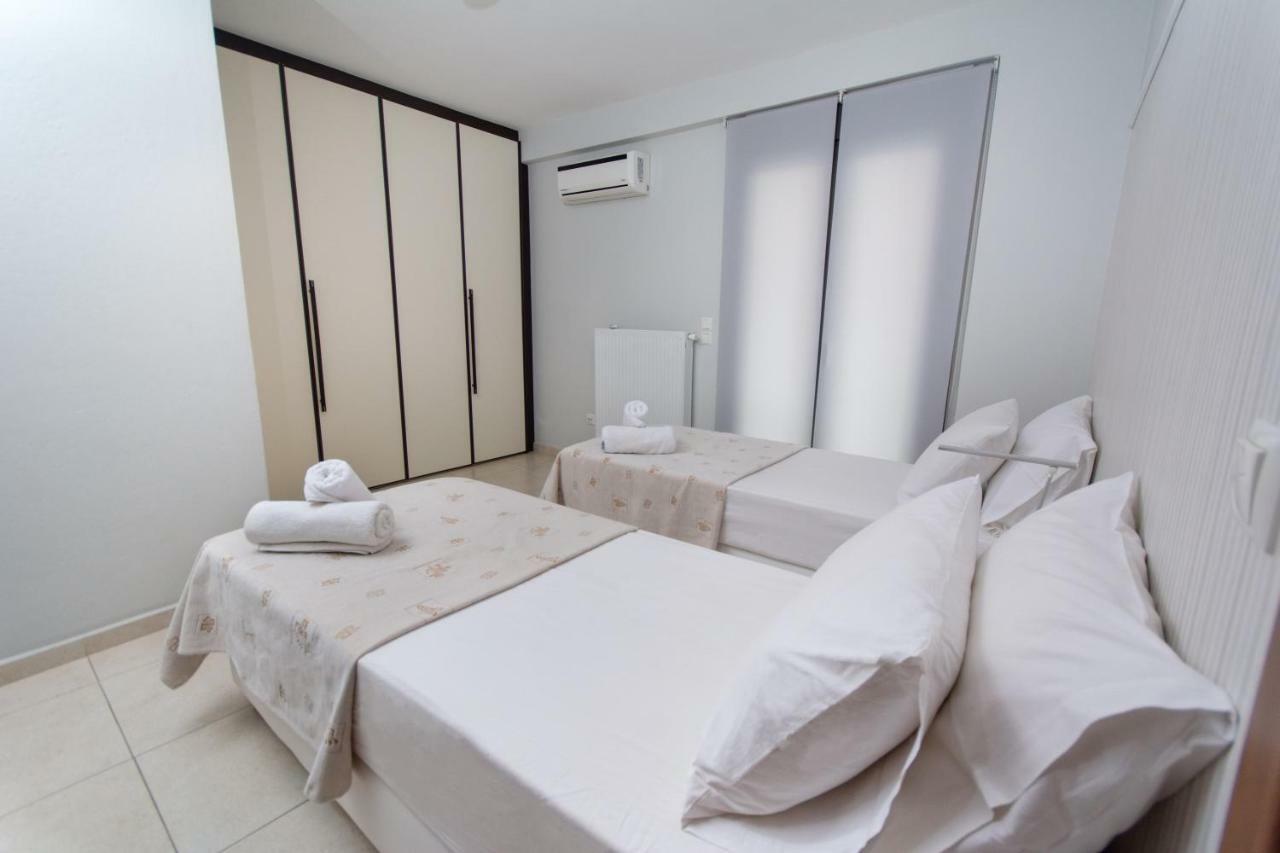 Spacious Fully Equipped 3Bd 2Bath Apt In The Heart Of City With Balconies Ac And Fast Wifi #2 이라클리온 외부 사진